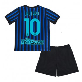 Baby Fußballbekleidung Inter Milan Lautaro Martinez #10 Heimtrikot 2025-26 Kurzarm (+ kurze hosen)